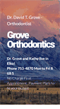 Mobile Screenshot of groveortho.com